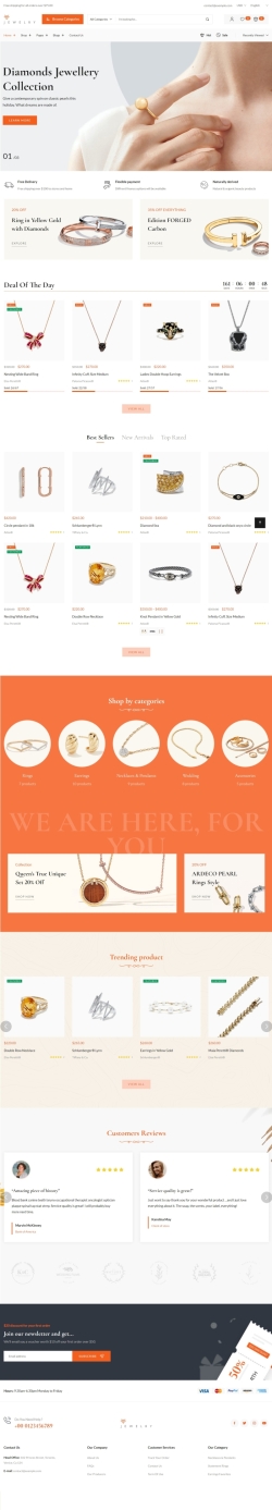 Jewellery ECommerce Website